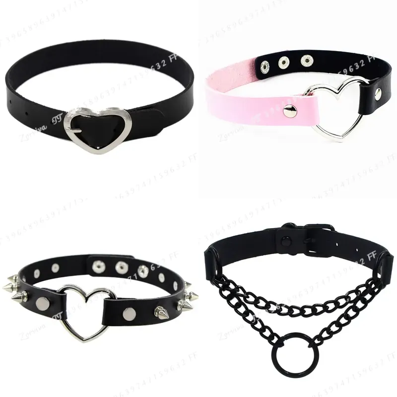Magnetic Clasp Cosplay - Harajuku Punk Rock Gothic Choker Ketting