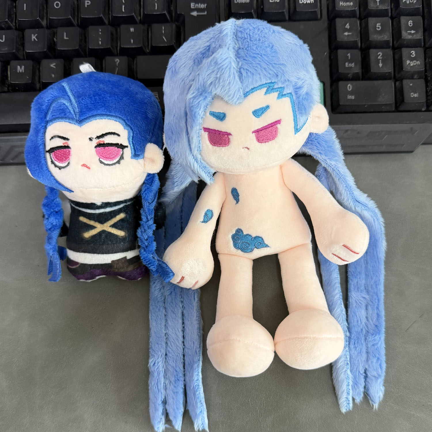 Cosplay Plushie Prop - Anime Game Powder Jinx Pluche Knuffel