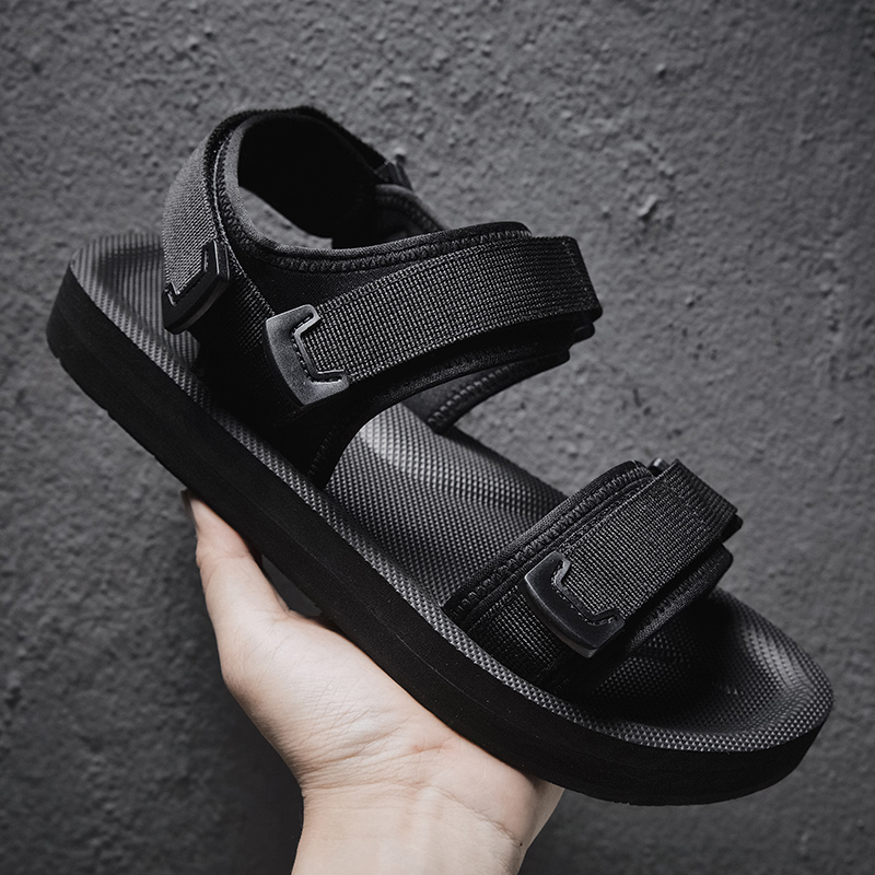 Verstelbare platte sandalen vo - Velcro Hook Loop recensie en prijs