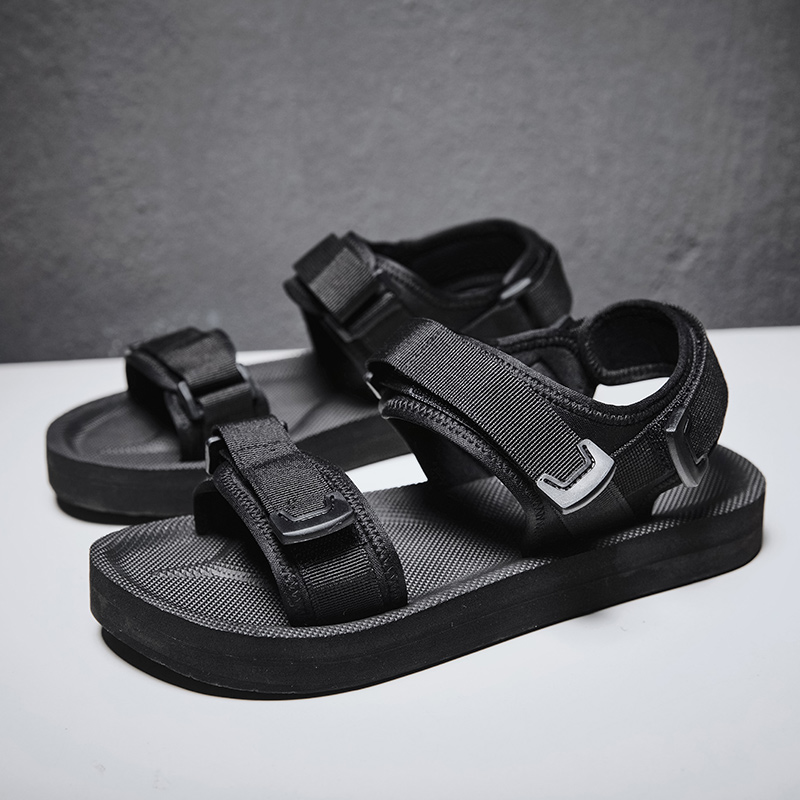 Verstelbare platte sandalen vo - Velcro Hook Loop recensie en prijs