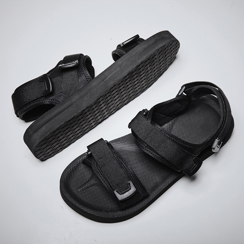 Verstelbare platte sandalen vo - Velcro Hook Loop recensie en prijs