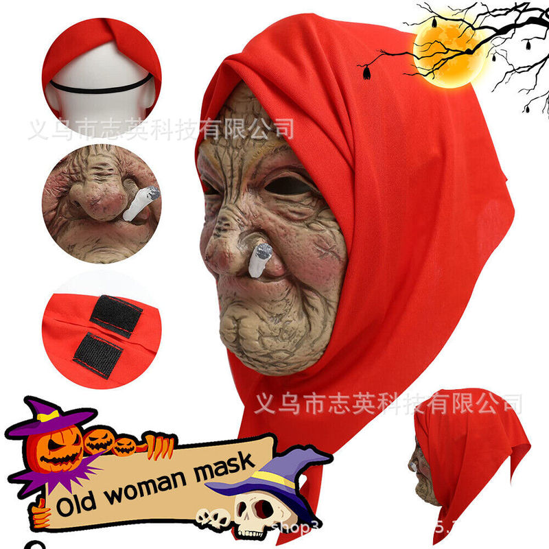 Le Cool Smoking Granny Mask La - Cosplay Material For Prop recensie en prijs