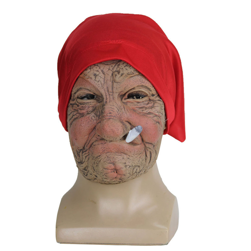 Le Cool Smoking Granny Mask La - Cosplay Material For Prop recensie en prijs