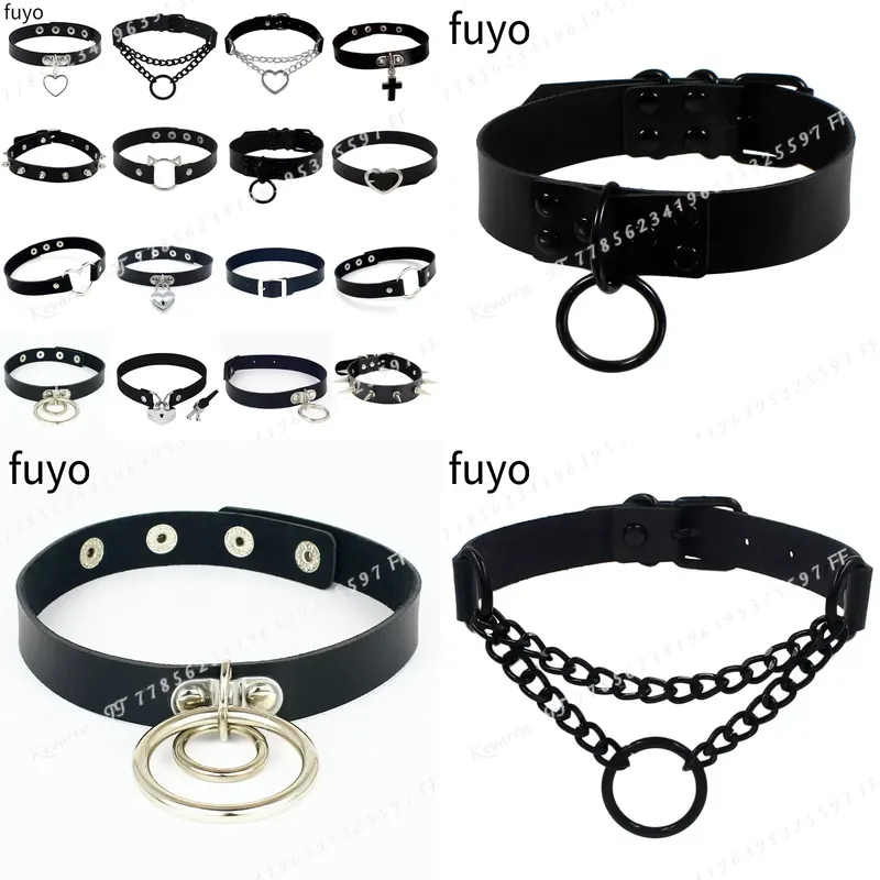 Sexy Punk Lederen Choker Halsb - Magnetic Clasp Cosplay recensie en prijs