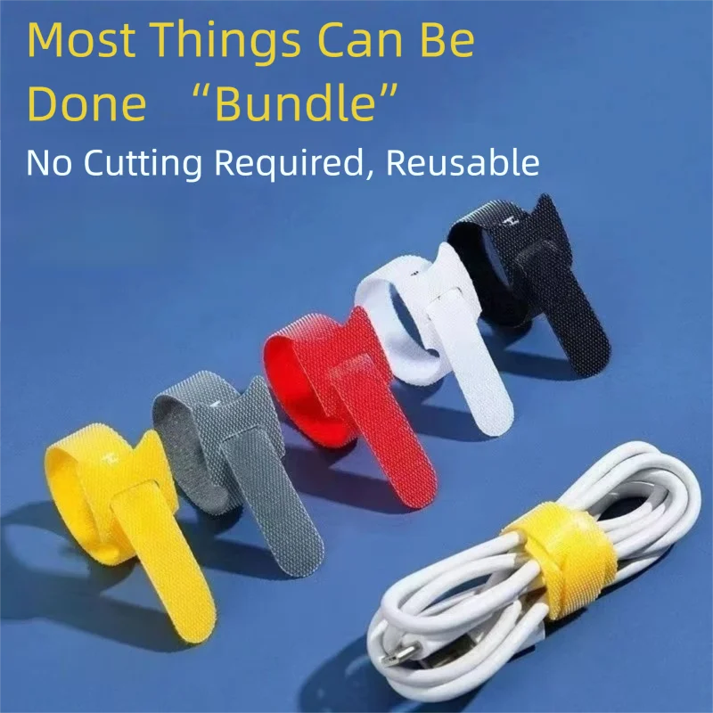 Snijvrije herbruikbare kabelor - Velcro Hook Loop recensie en prijs