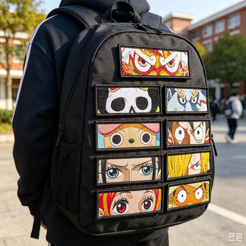 Anime One Piece klittenbandpat - Velcro Hook Loop recensie en prijs